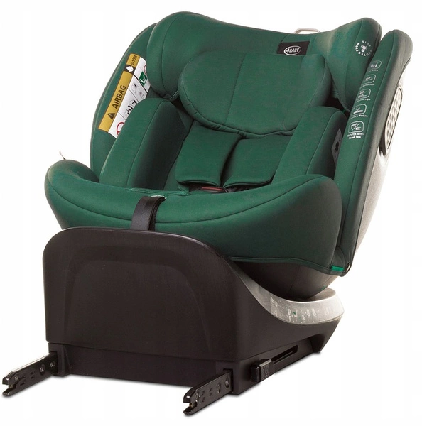 4BABY ENZO-fix fotelik samochodowy obrotowy 40-150 cm ISOFIX I-SIZE 0-36 kg