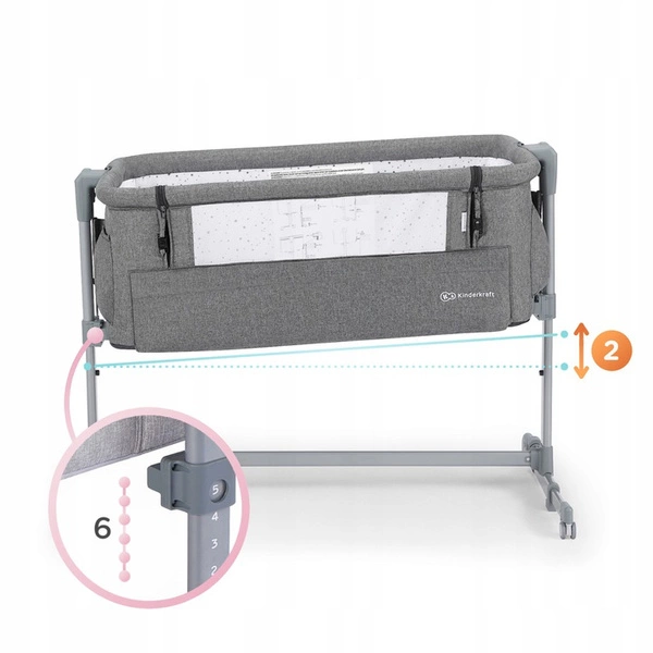 Kinderkraft NESTE UP Łóżeczko dostawne turystyczne
