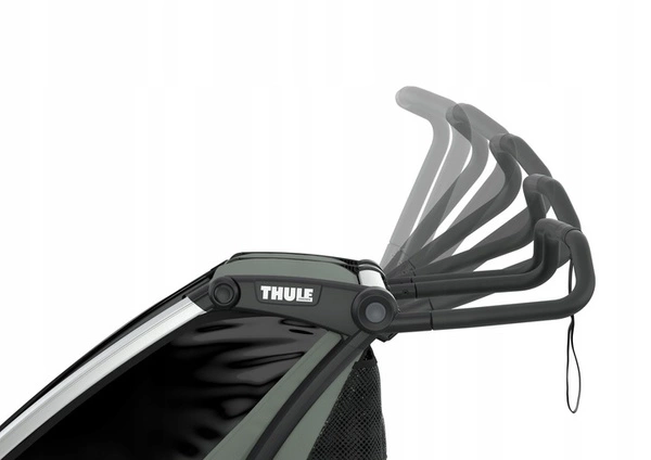 THULE Chariot Lite 2 przyczepka rowerowa podwójna dla 1 lub 2 dzieci wózek