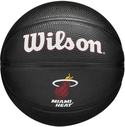 WILSON NBA Miami Heat Black 3 Mini Piłka do koszykówki