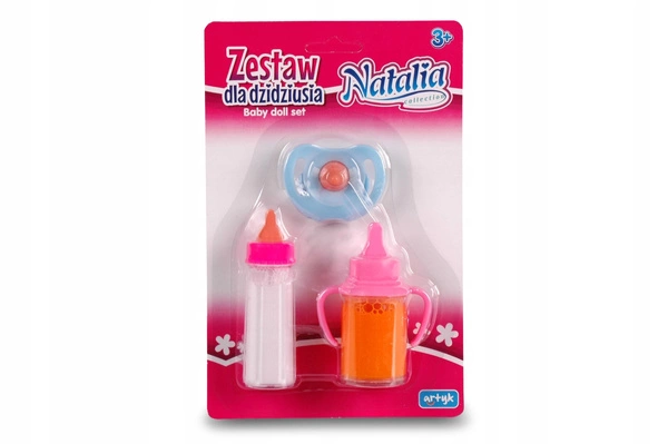 NATALIA MAGICZNE BUTELKI DLA LALKI SMOCZEK SOK