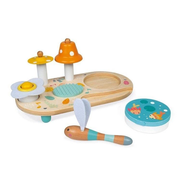 Janod - Drewniany muzyczny ministolik Pure