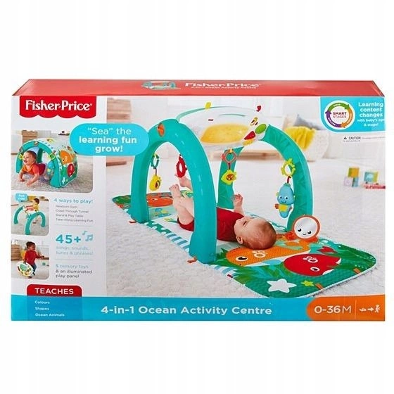 FISHER PRICE aktywizująca mata ocean FXX13 4W1