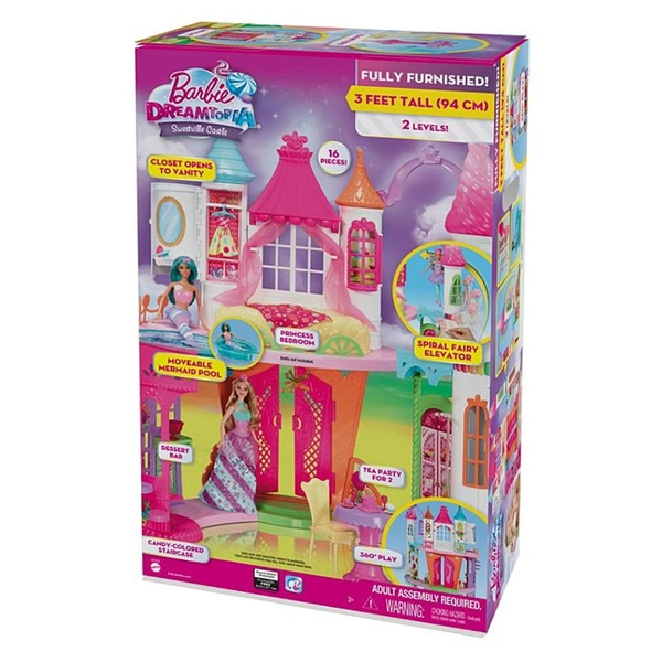 BARBIE ZAMEK DREAMTOPIA PAŁAC SŁODKOŚCI DYX32