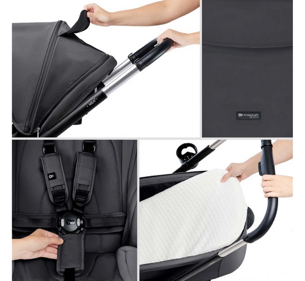 Kinderkraft NEA 2 Wózek dziecięcy wielofunkcyjny 2w1