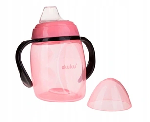 AKUKU Kubek niekapek z miękkim ustnikiem 280ml