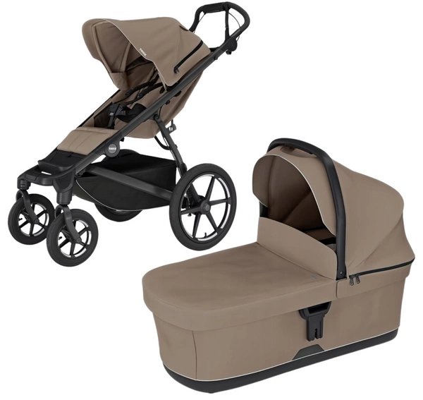 THULE Urban Glide 4 spacerówka wózek spacerowy sportowy terenowy z klamrą magnetyczną + gondola