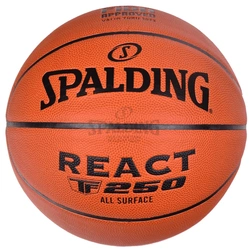 SPALDING TF250 7 FIBA Piłka do koszykówki skóra