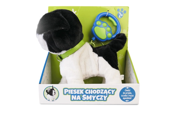 Artyk interaktywny piesek chodzący na smyczy szczeka macha ogonem 169120