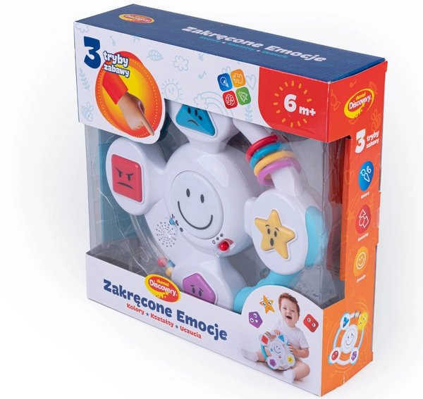 Dumel Zakręcone Emocje kierownica kolory 6m+