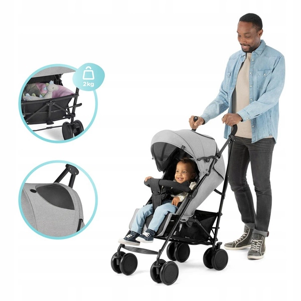 SIESTA Kinderkraft Wózek spacerowy parasolka 22 kg