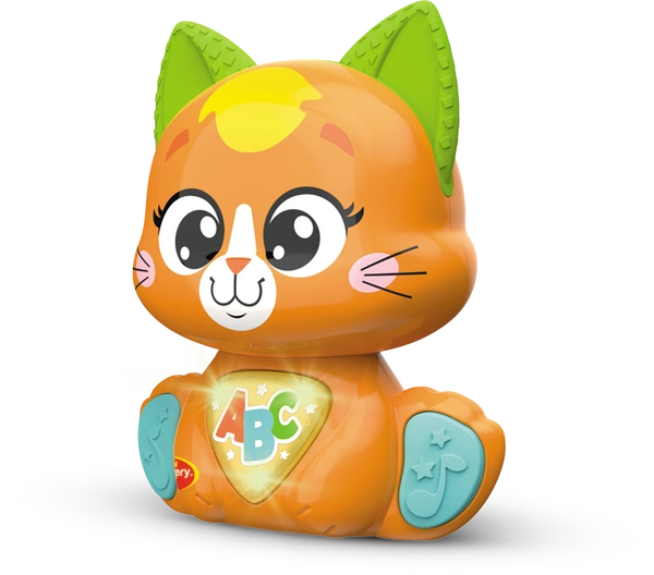 Dumel SZALONY KOCIAK Interaktywna Edukacyjna Zabawka Mówi po Polsku 12m+