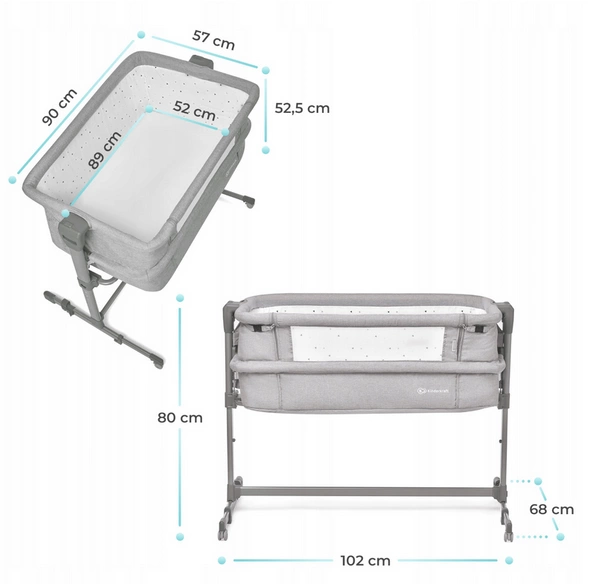 Kinderkraft NESTE UP Łóżeczko dostawne turystyczne