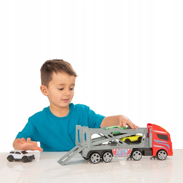 DUMEL Laweta z autami Flota Miejska