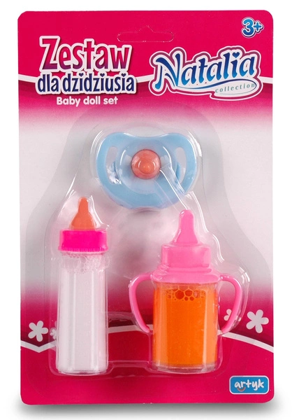 NATALIA MAGICZNE BUTELKI DLA LALKI SMOCZEK SOK