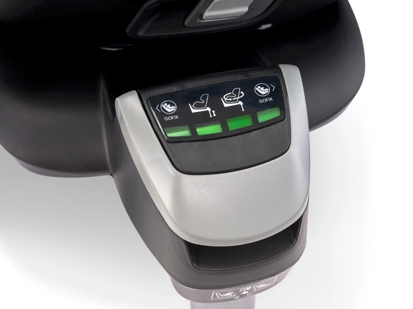 RECARO Salia i-Size Prime Silent Grey fotelik samochodowy obrotowy <105cm + Easy Tech Alarm do fotelika + Mata ochronna pod fotelik