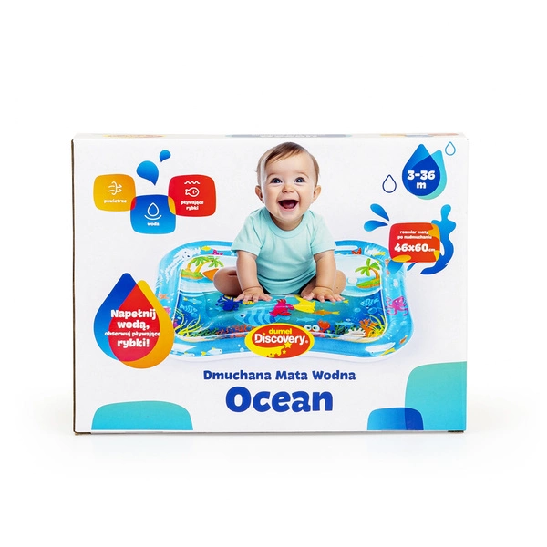 Dmuchana Mata Wodna Dumel Discovery Mała Edukacyjna Pływające Elementy