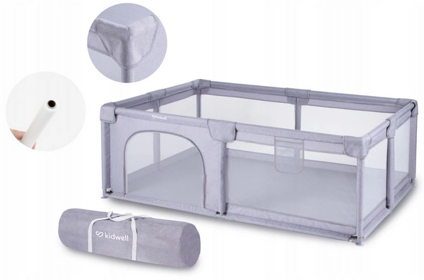 Kojec plac zabaw Kidwell FANKO Gray 120x180 cm