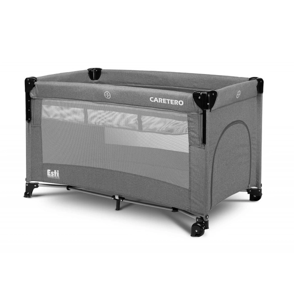CARETERO ESTI łóżeczko turystyczne składane kojec opuszczany bok