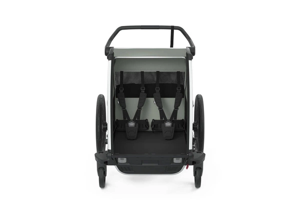 Przyczepka rowerowa dla dziecka - THULE Chariot Lite 2 - Agave-Black