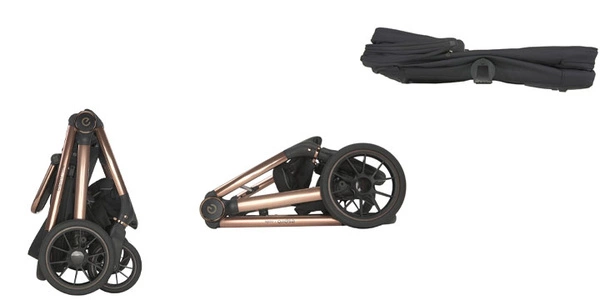 ESPIRO CODE autofolding wózek spacerowy spacerówka gondola 2w1 + akcesoria