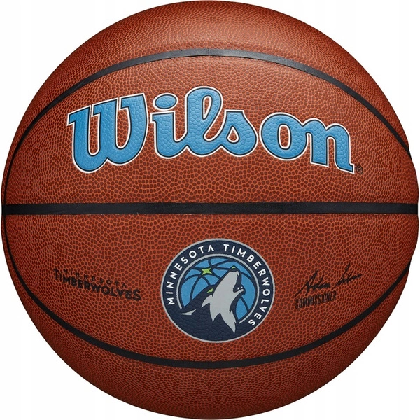 WILSON NBA Team Alliance Minnesota Timberwolves piłka do koszykówki r. 7