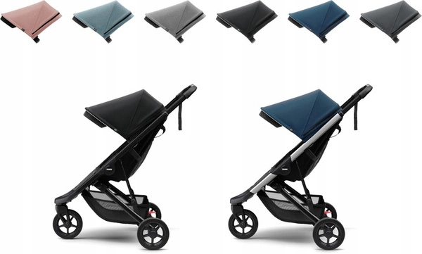 THULE Spring wózek spacerowy spacerówka + zestaw kolorystyczny Teal Melange