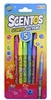 Scentos pachnące długopisy żelowe neonowe do pisania 5 szt. dla dzieci