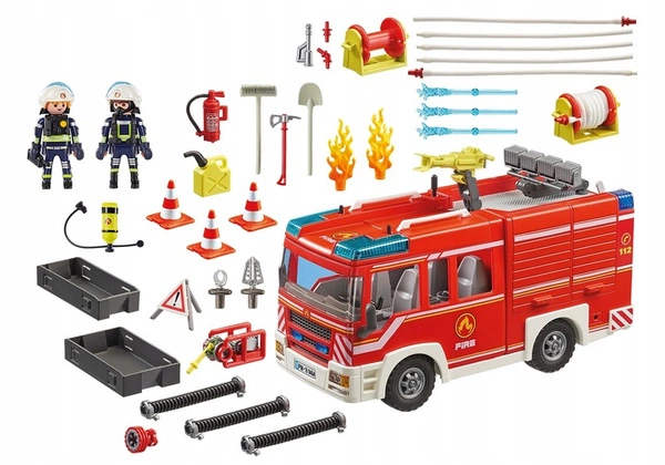Playmobil city wóz straży pożarnej strażacki 9464