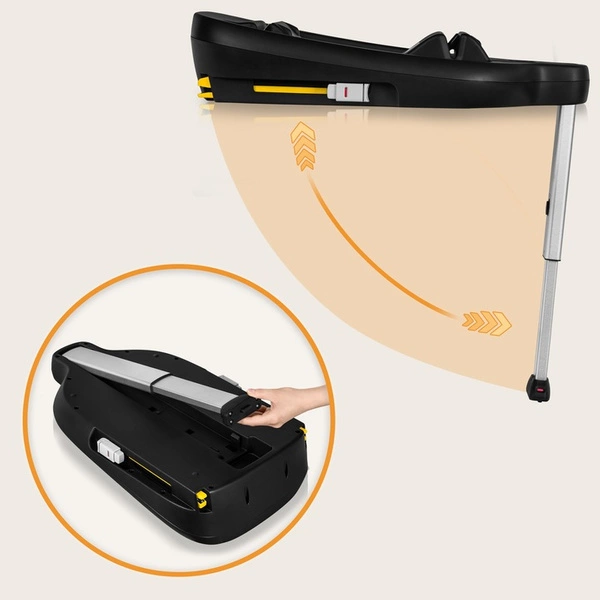 LIONELO ASTRID I-SIZE fotelik samochodowy + baza ASTRID certyfikat ADAC 5