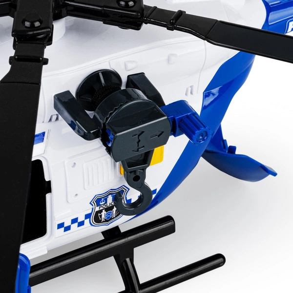 DUMEL HELIKOPTER policyjny śmigłowiec światła dźwięk interaktywny