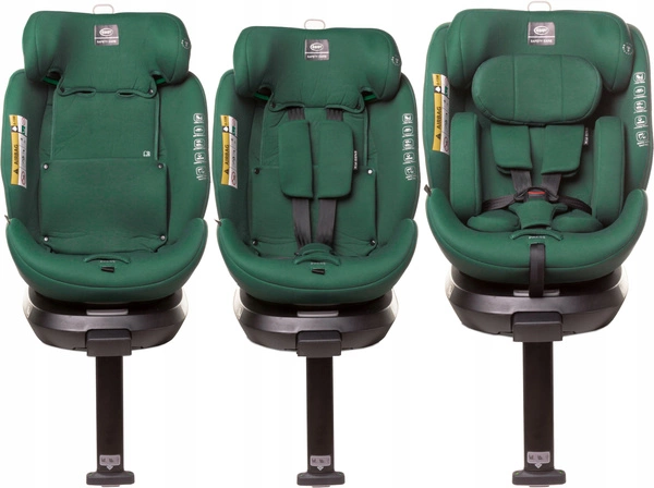 4BABY ENZO-fix fotelik samochodowy obrotowy 40-150 cm ISOFIX I-SIZE 0-36 kg