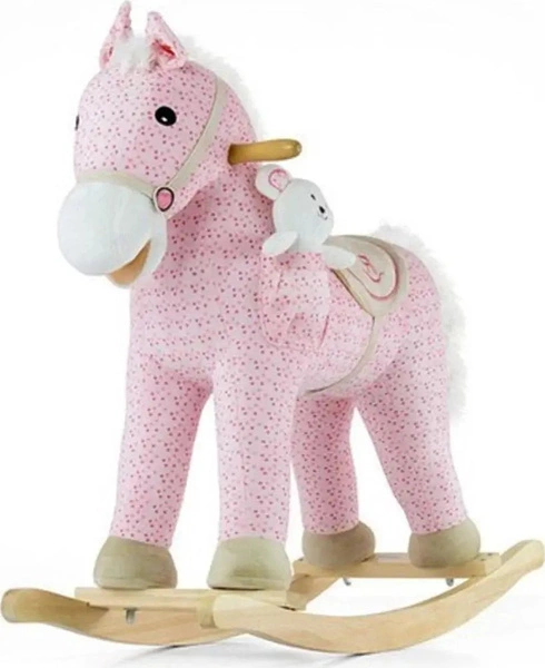 Milly Mally Koń na biegunach Pony Pink