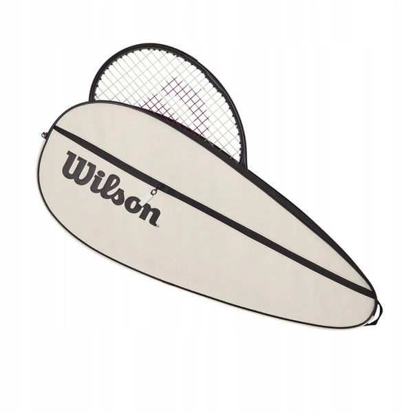 WILSON Premium Racquet Cover Cream pokrowiec pełny na rakietę tenisową