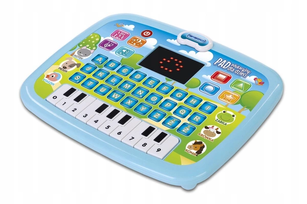 LAPTOP TABLET DOTYKOWY EDUKACYJNY KOMPUTER LCD po polsku