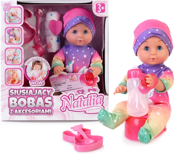 Artyk 121876 LALKA EDU&FUN BOBAS SIUSIAJĄCY 30 CM