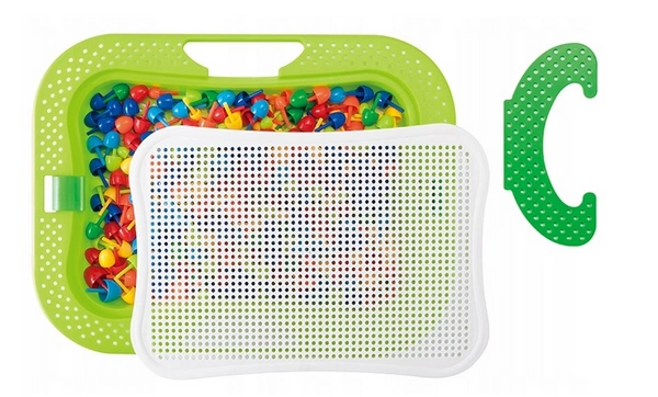 E-EDU Mozaika Pomysłowe Guziczki trening rączki układanka