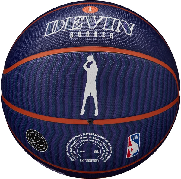 WILSON Player Icon Devin Booker #1 Phoenix Suns 7 piłka do koszykówki