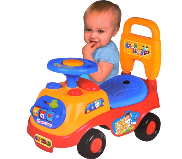 JEŹDZIK PCHACZ SAMOCHÓD DO ODPYCHANIA INTERAKTYWNY