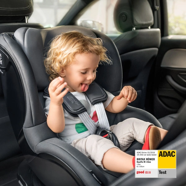 BRITAX ROMER Dualfix M i-size Wine Rose obrotowy fotelik 61-105cm