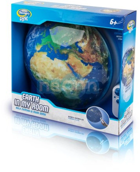 DUMEL Kula Ziemska Lampka Na Pilota Świeci 2181 5+