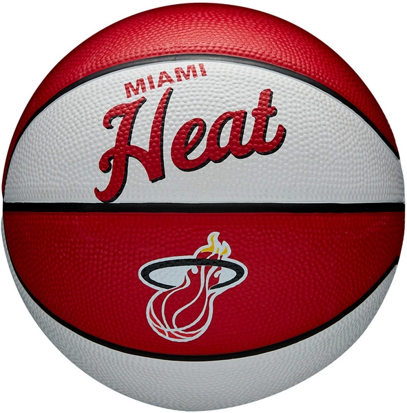 WILSON Miami Heat Retro Mini Piłka do koszykówki