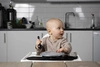 Herobility - talerzyk Eco Baby Plate - czarny