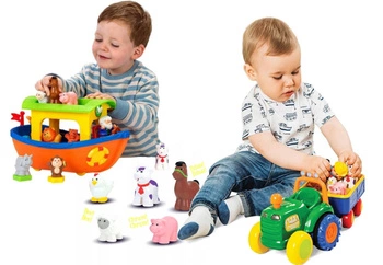 Dumel Interaktywna Arka Noego + Traktor Farmer