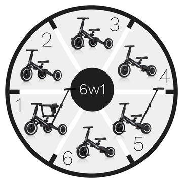 Rower biegowy Colibro Tremix UP 8" magnetic