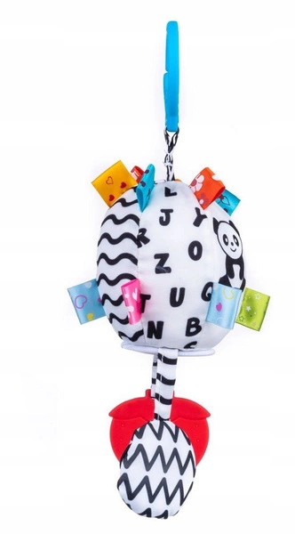 DUMEL BaliBaZoo Grzechotka Piłka Gryzak SENSORY