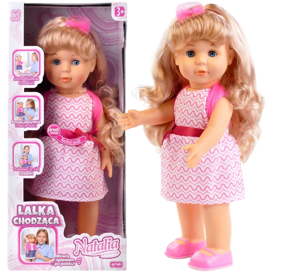 Natalia Lalka Chodząca śpiewająca mówi po polsku Idealny Prezent Interaktywna