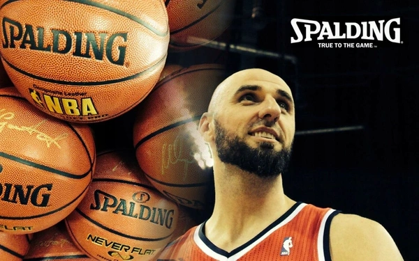 SPALDING SILVER TF 7 Piłka do koszykówki skóra