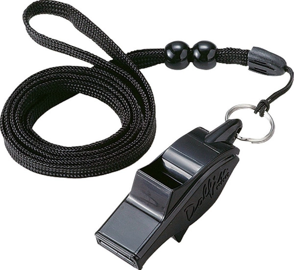 MOLTEN Dolfin Pro WDFPBK Gwizdek sędziowski 124db + smycz