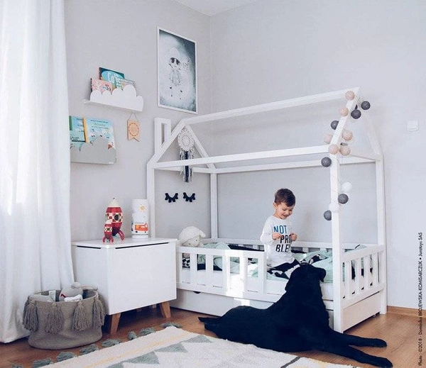 Janod - Rakieta drewniana magnetyczna